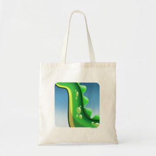 MYSTERIOUS LONG NECK DINOSAUR von Jeff Willis Art Tragetasche