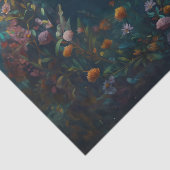 Mysterious Twilight, Moth Floral Companion Seidenpapier (Ausschnitt)