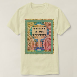 Mysterious Universe Psychedelisches Retro-T-Shirt T-Shirt