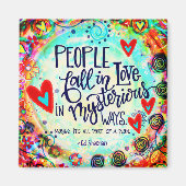 "Mysterious Waysl'Inspirivity Magnet" Magnet (Vorne)