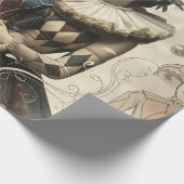 Mysterious Woman Geschenkpapier (Ecke)