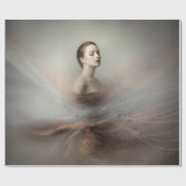 Mysterious Woman Geschenkpapier (Flach)