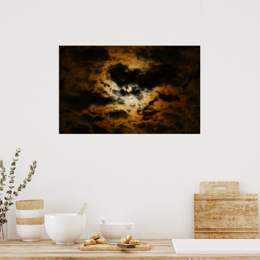 MysteriousMoon Poster (Küche)