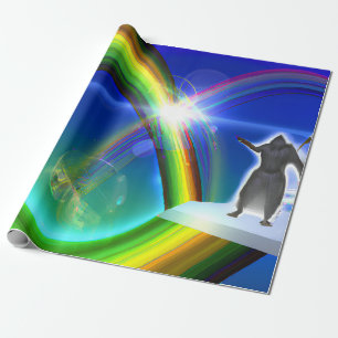 Mysterium am interdimensionalen Stargate Geschenkpapier