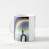 Mysterium am interdimensionalen Stargate Kaffeetasse (Vorderseite Links)