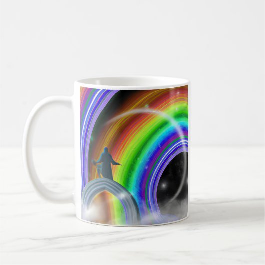 Mysterium am interdimensionalen Stargate Kaffeetasse (Links)