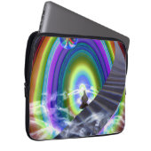 Mysterium am interdimensionalen Stargate Laptopschutzhülle (Vorne Rechts)