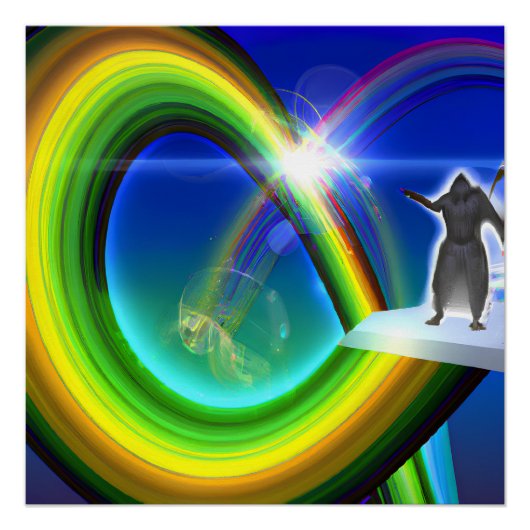 Mysterium am interdimensionalen Stargate Poster (Vorderseite)