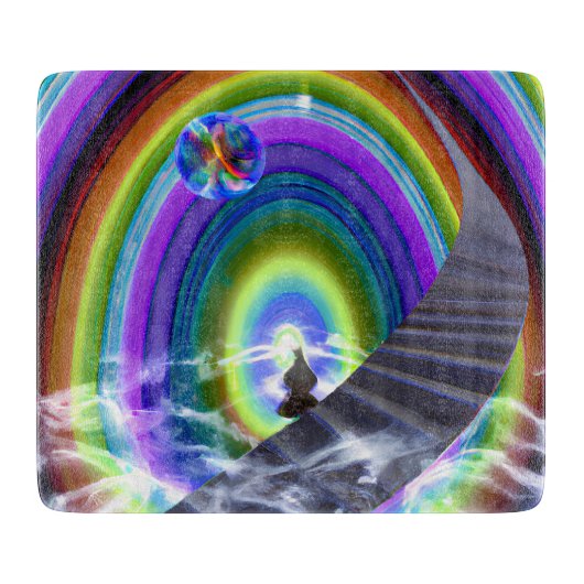 Mysterium am interdimensionalen Stargate Schneidebrett (Vorderseite)