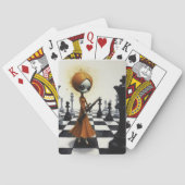 Mysterium auf dem Schachbrett Spielkarten (Rückseite)