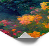 Mysterium Burg 2 Fantasy Kunst, Dichtung und Musik Poster (Ecke)