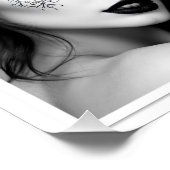 Mysterium in ihren Augen Poster (Ecke)