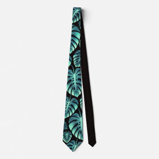 Mysterium Monstera Krawatte (Vorderseite)