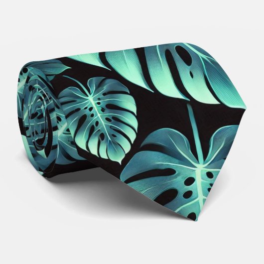 Mysterium Monstera Krawatte (Gerollt)