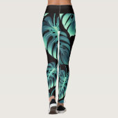 Mysterium Monstera Leggings (Rückseite)