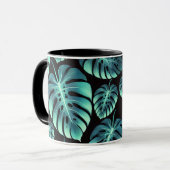 Mysterium Monstera Tasse (Vorderseite Links)