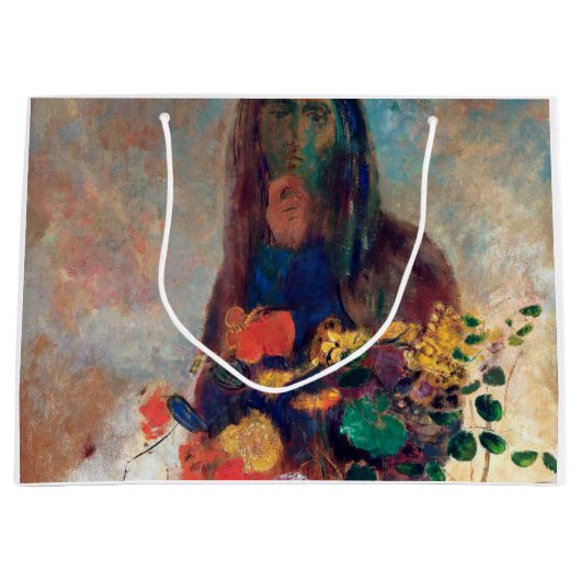 Mysterium, Redon große Geschenktasche Geschenktüte (Vorderseite)