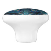 Mysterium Space Mandala Keramikknauf (Seitenansicht)