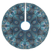 Mysterium Space Mandala  Polyester Weihnachtsbaumdecke (Vorderseite)