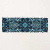 Mysterium Space Mandala Yogamatte (Vorderseite (Horizontal))