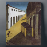 Mysterium und Melancholie von Giorgio de Chirico Fotoplatte<br><div class="desc">Mysterium und Melancholie von Giorgio de Chirico</div>