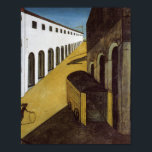 Mysterium und Melancholie von Giorgio de Chirico Poster<br><div class="desc">Mysterium und Melancholie von Giorgio de Chirico</div>