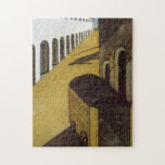 Mysterium und Melancholie von Giorgio de Chirico Puzzle<br><div class="desc">Mysterium und Melancholie von Giorgio de Chirico</div>