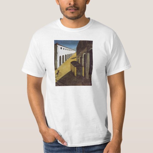 Mysterium und Melancholie von Giorgio de Chirico T-Shirt (Vorderseite)