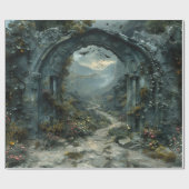 Mystery Arch Vampirecore Halloween | gotisch Geschenkpapier (Flach)