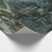 Mystery Arch Vampirecore Halloween | gotisch Geschenkpapier (Ecke)