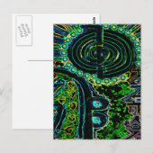 Mystery Art Postkarte (Vorne/Hinten)