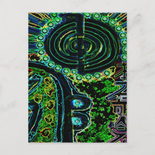 Mystery Art Postkarte