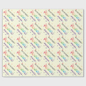 Mystery BINGO Preis mit Confetti Gift Wrap Geschenkpapier (Flach)