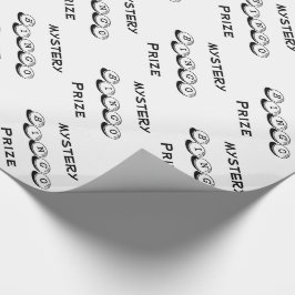 Mystery BINGO Prize Wrapping Paper Geschenkpapier