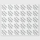 Mystery BINGO Prize Wrapping Paper Geschenkpapier (Flach)