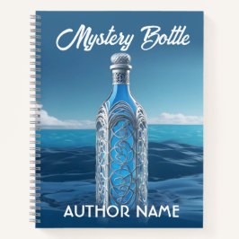 Mystery Bottle Book Cover Inspiration Notebook Notizblock