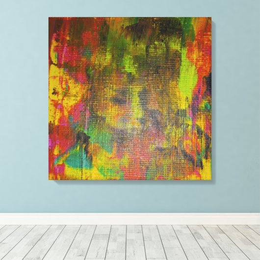 Mystery Canvas Print Leinwanddruck (Insitu (Holzboden))