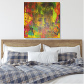 Mystery Canvas Print Leinwanddruck (Insitu (Schlafzimmer))