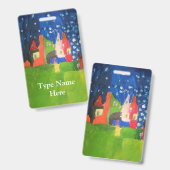 Mystery Castle Ausweis (Vorder- & Rückseite)