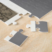 Mystery Chandelier Ballroom sepia Abbildung Puzzle (Seite)