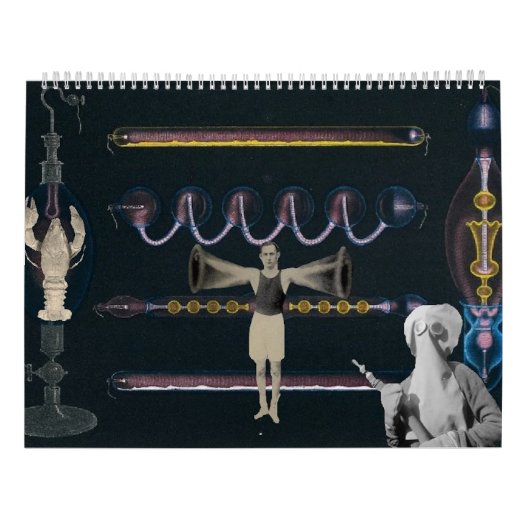 Mystery Collage Calendar II Kalender (Rückseite)