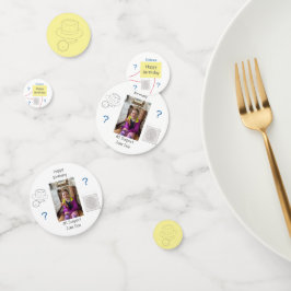 Mystery Crime Solving Evidence Board Geburtstag Konfetti