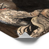 Mystery Figure in Hooded Cloak with Boy Poster (Ecke)