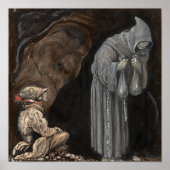 Mystery Figure in Hooded Cloak with Boy Poster (Vorne)