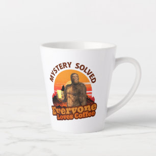 Mystery gelöst, jeder liebt Kaffee Bigfoot Milchtasse