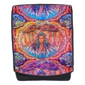 Mystery Goddess hält den Himmel Rucksack (Vorderseite)