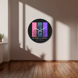 "Mystery in Motion" Wall Clock Große Wanduhr