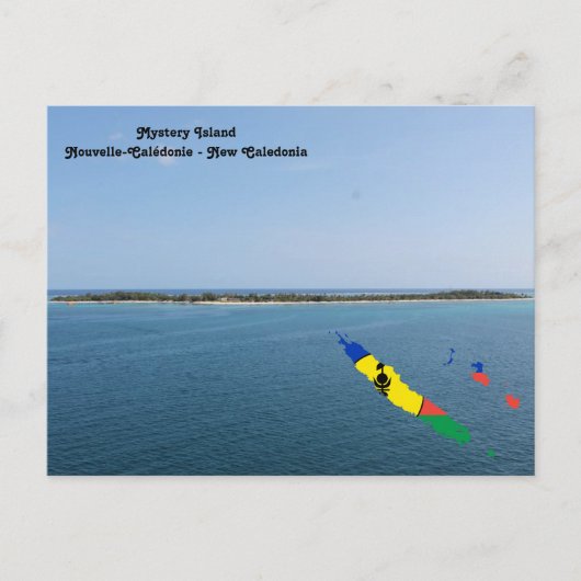 Mystery Island - Neukaledonien Postkarte (Vorderseite)