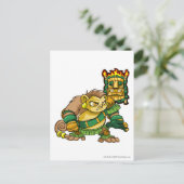 Mystery Island Team Captain 1 Postkarte (Stehend Vorderseite)