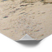 Mystery Island Vanuatu Beach Landschaft Poster (Ecke)